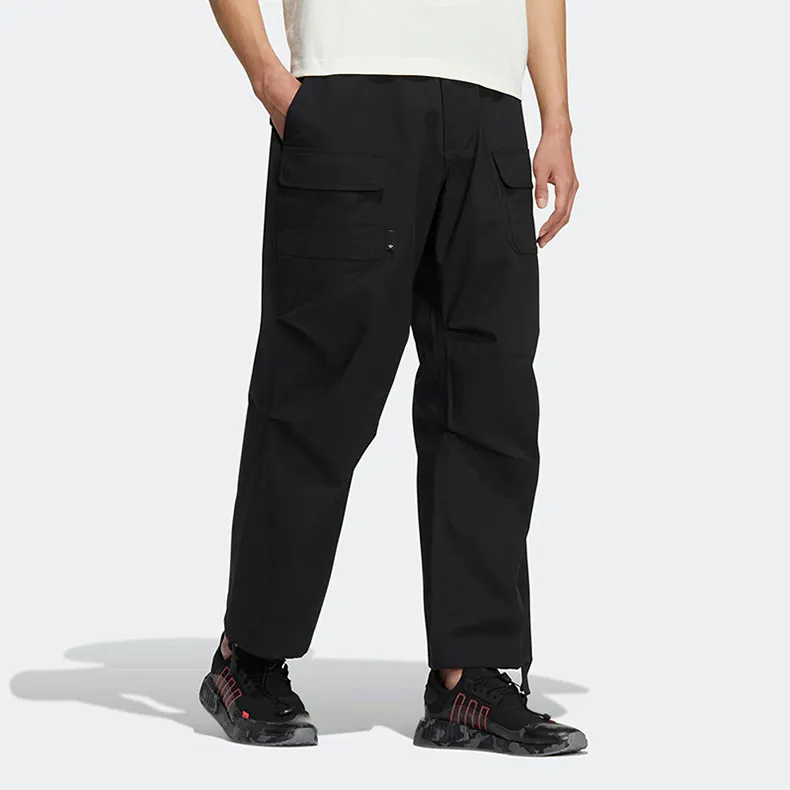 Adidas Originals Casual Pants Men's Black-3
