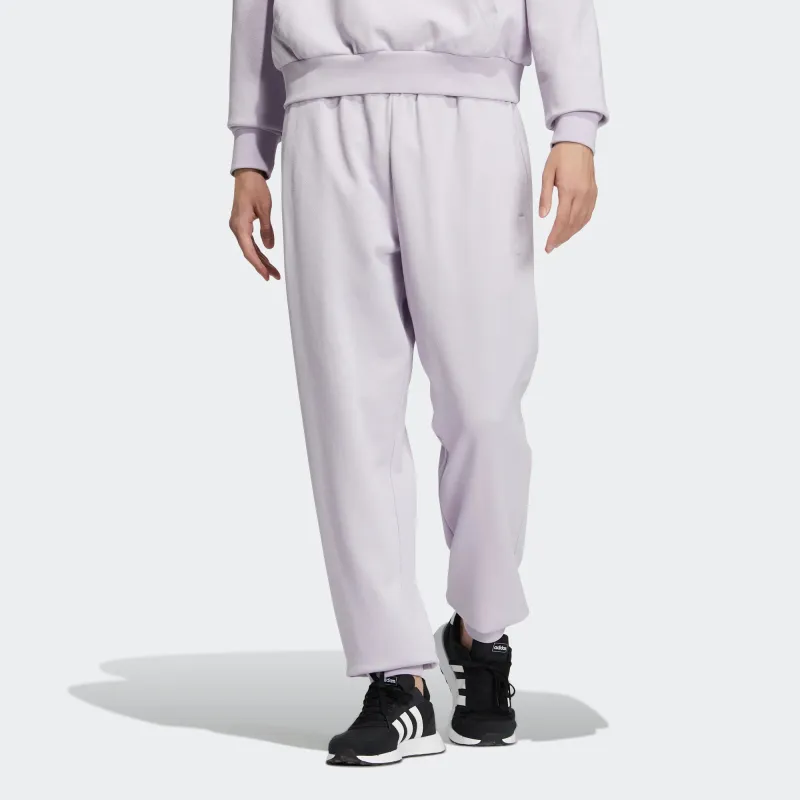 Adidas Essential Knitted Sweatpants Unisex Silver-1