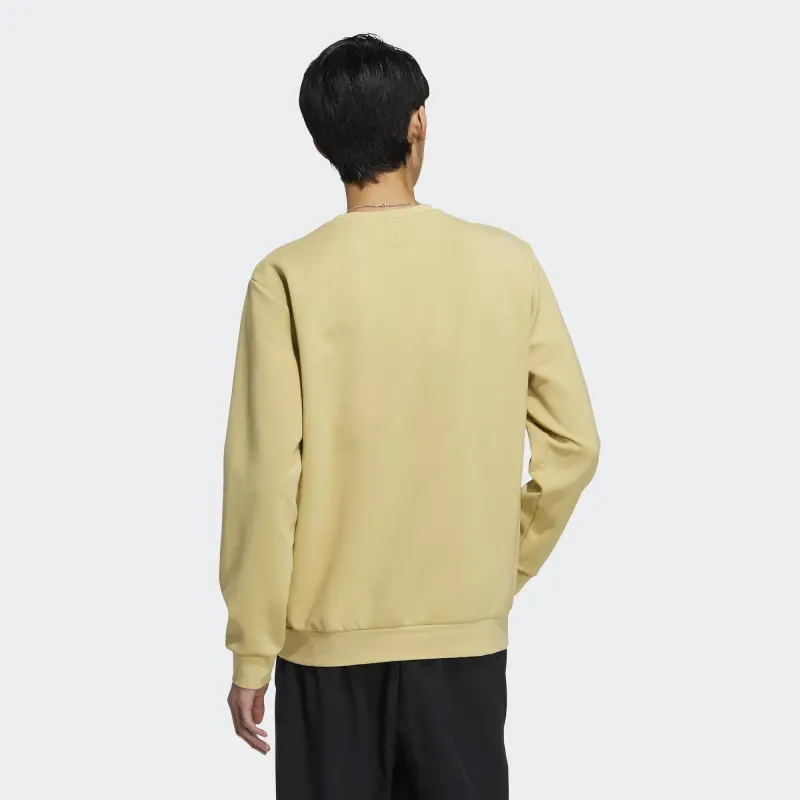 Adidas Sweatshirts Men Yellow-3