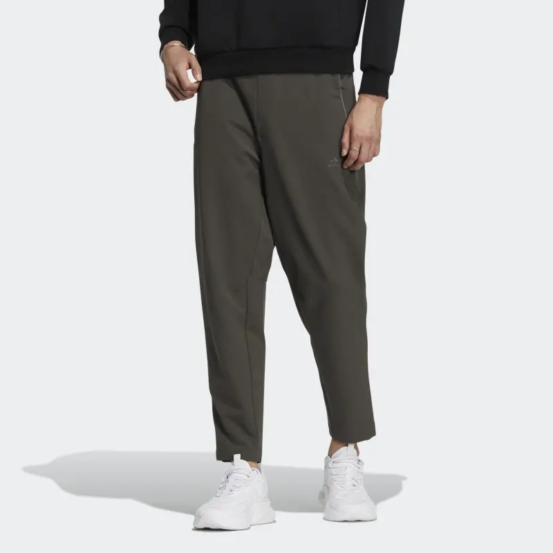 Adidas Casual Pants Men Olive Green-1