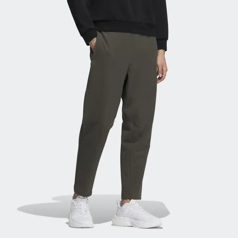 Adidas Casual Pants Men Olive Green-2