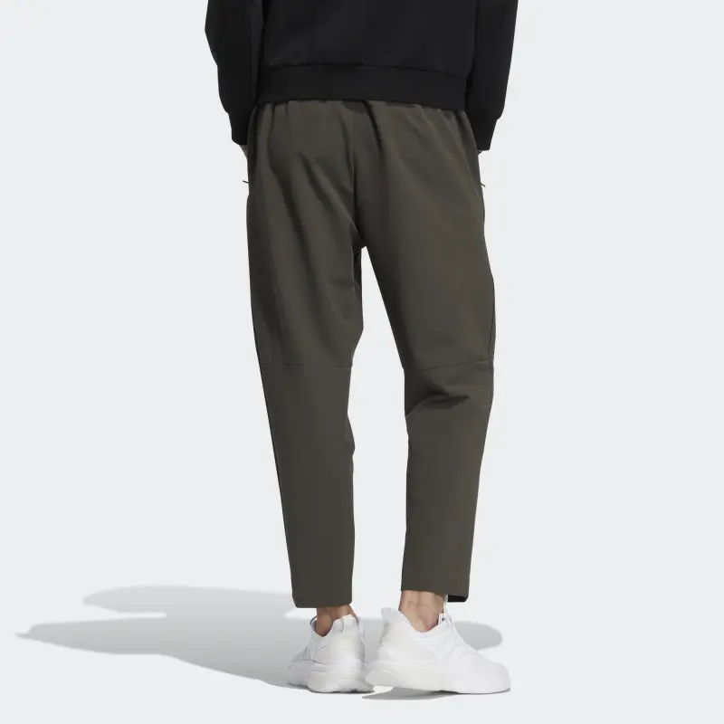 Adidas Casual Pants Men Olive Green-3