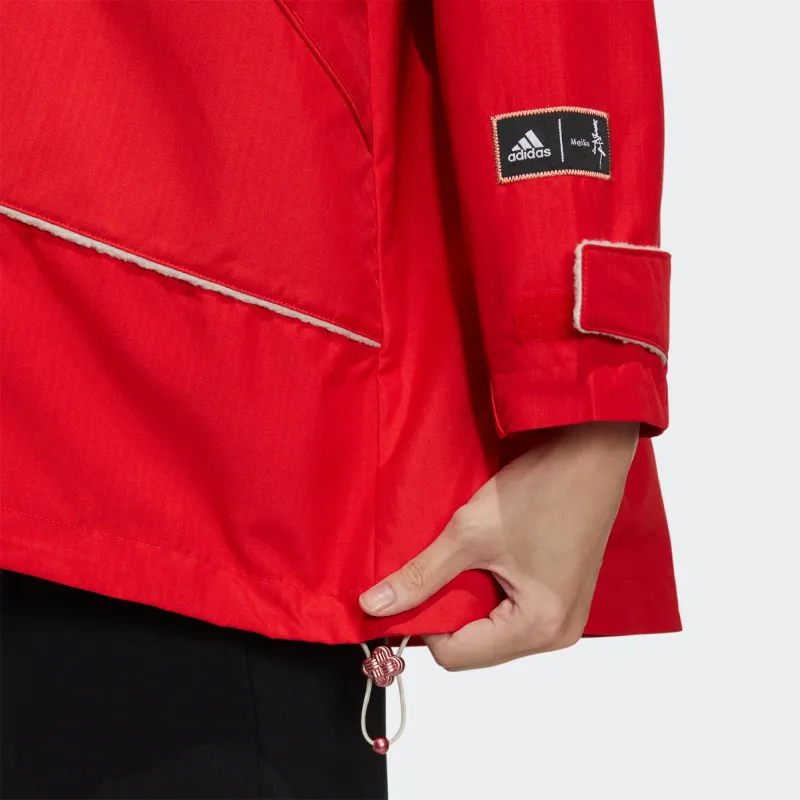 Adidas Jacket Women's Light Scarlet-4