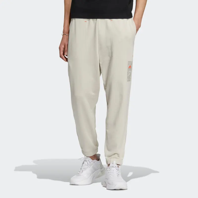Adidas CNY Knitted Sweatpants Men Clear Brown-1
