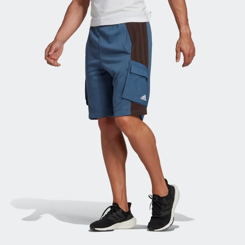 Adidas Casual Shorts Men Blue-1