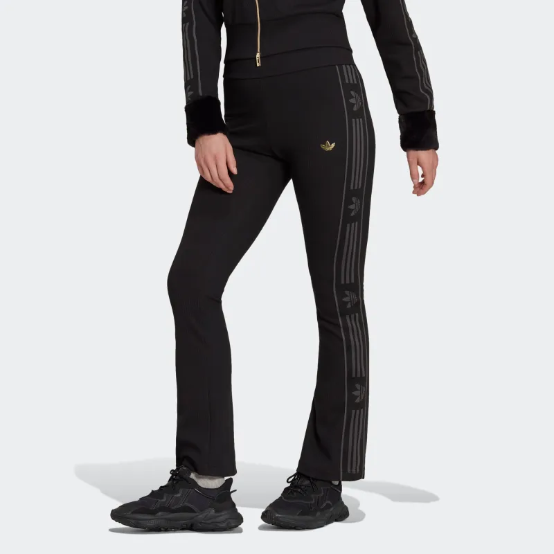 Adidas Originals Adidas Ski Chic Flared Rib Leggings-1