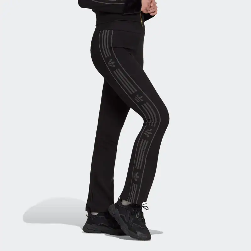 Adidas Originals Adidas Ski Chic Flared Rib Leggings-3