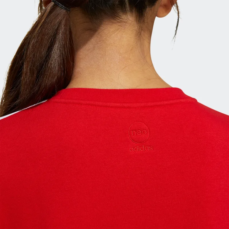 Adidas Neo Sweatshirt Women's Light Scarlet-5