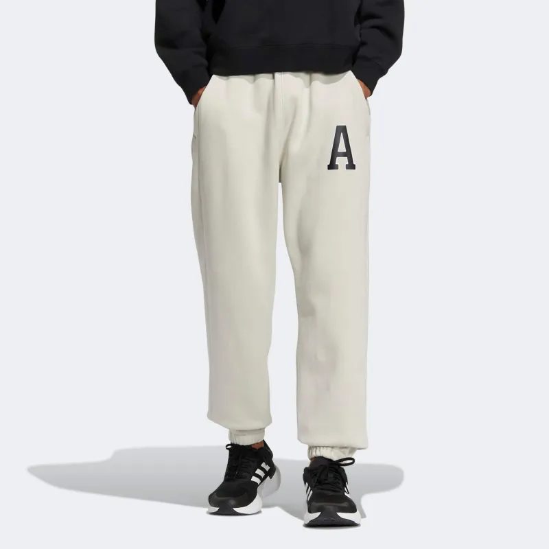 Adidas Knitted Sweatpants Men White-1