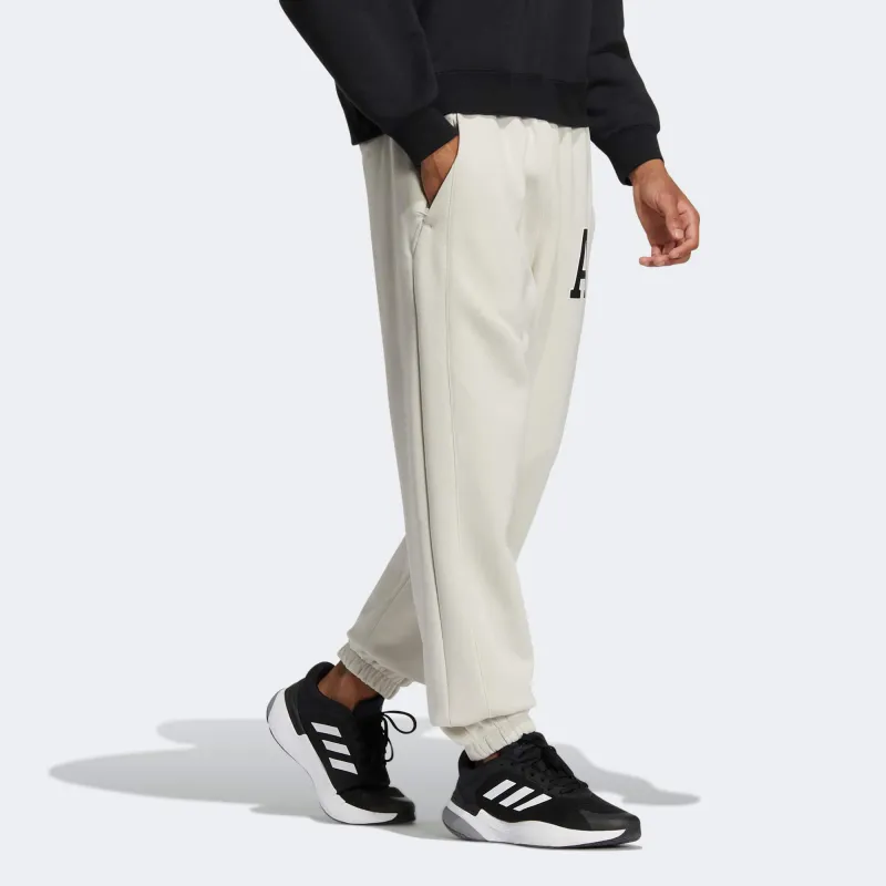 Adidas Knitted Sweatpants Men White-3