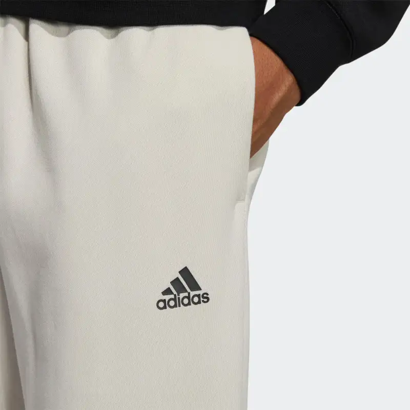 Adidas Knitted Sports Pants Men's White-5