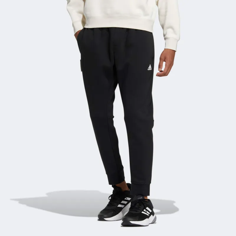 Adidas Knitted Sweatpants Men's Black-1