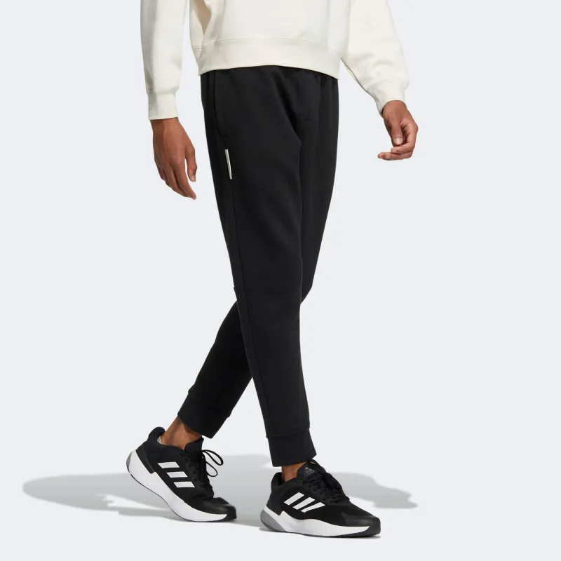 Adidas Knitted Sweatpants Men's Black-3