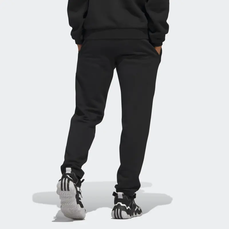 Adidas Knitted Sweatpants Men Black-2