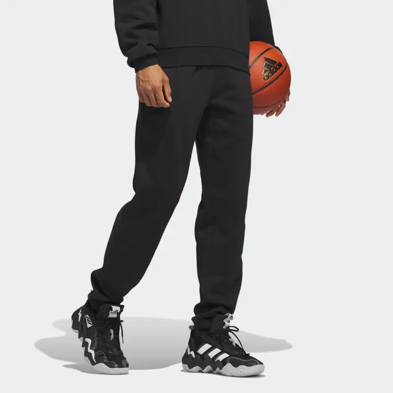 Adidas Knitted Sweatpants Men Black-1