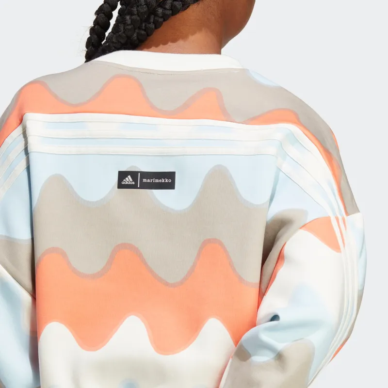 Adidas MARIMEKKO Collaboration Sweatshirts Women's Coral Pink-4