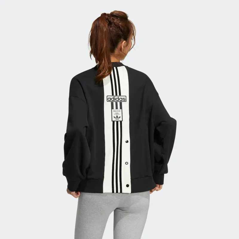 Adidas Originals ADIBREAK CREW Sweatshirt Women's Black-1