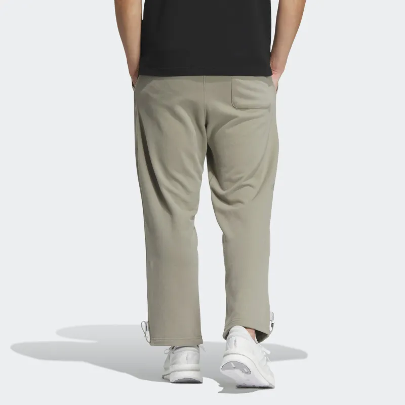 Adidas Knitted Sweatpants Unisex Silver Gray-2