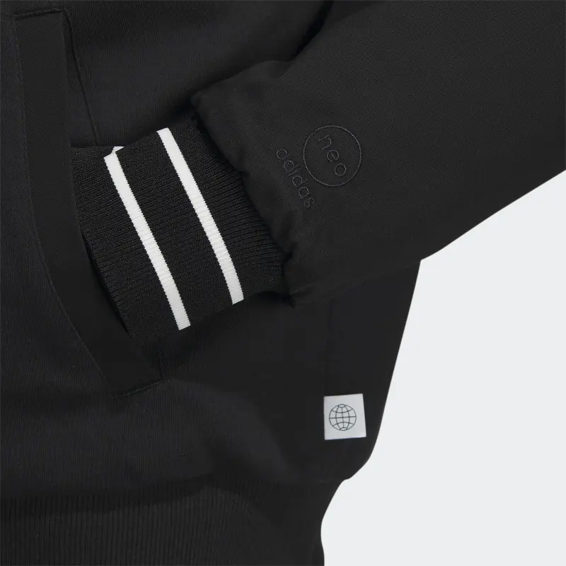 Adidas Neo Puffer Jacket Unisex Black-4