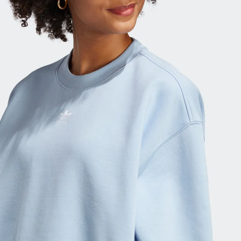 Adidas Originals Sweatshirts Women's Light Pink Blue-4