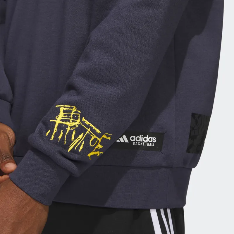 Adidas CNY Sweatshirt Men's Dark Navy Blue-5
