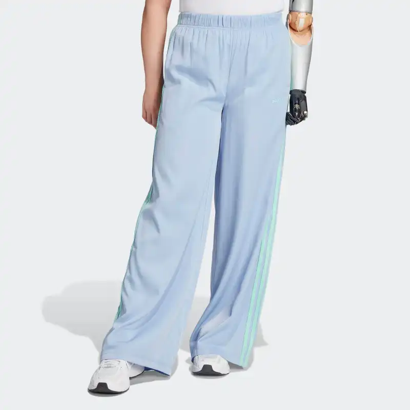 Adidas Knitted Sweatpants Women's Light Blue-1