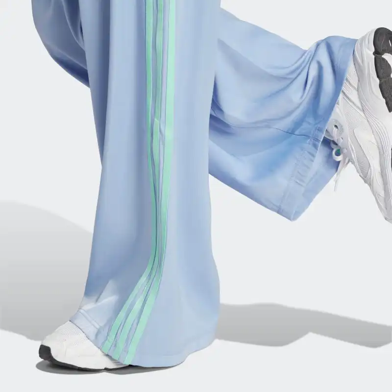 Adidas Knitted Sweatpants Women's Light Blue-4
