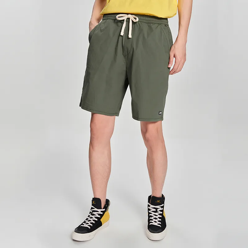 Lee Casual Shorts Men Olive Green-1