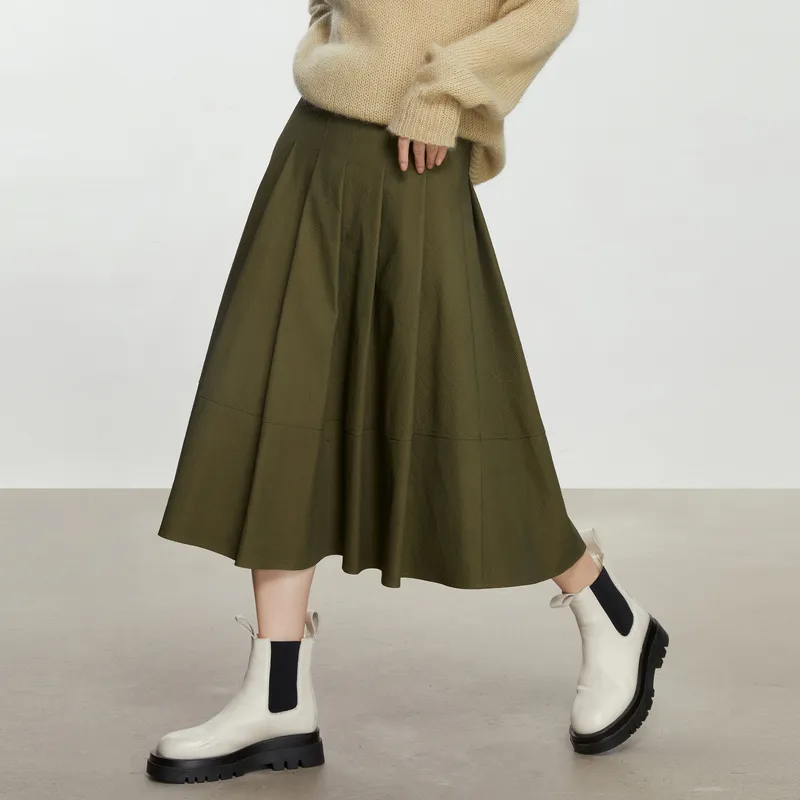 THE SEA LIFE Skirt Women's Moss Green-2