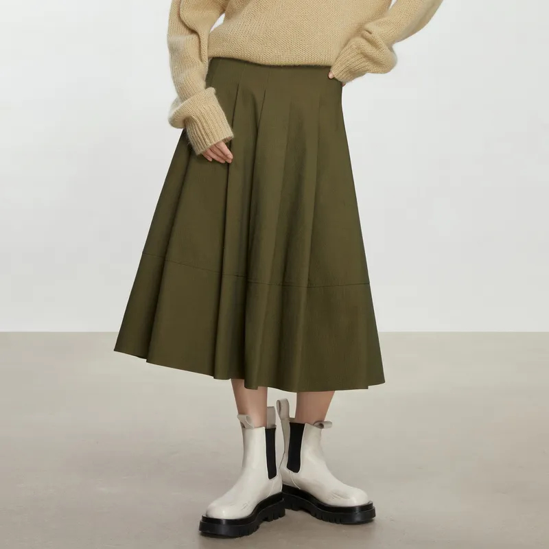 THE SEA LIFE Skirt Women's Moss Green-1