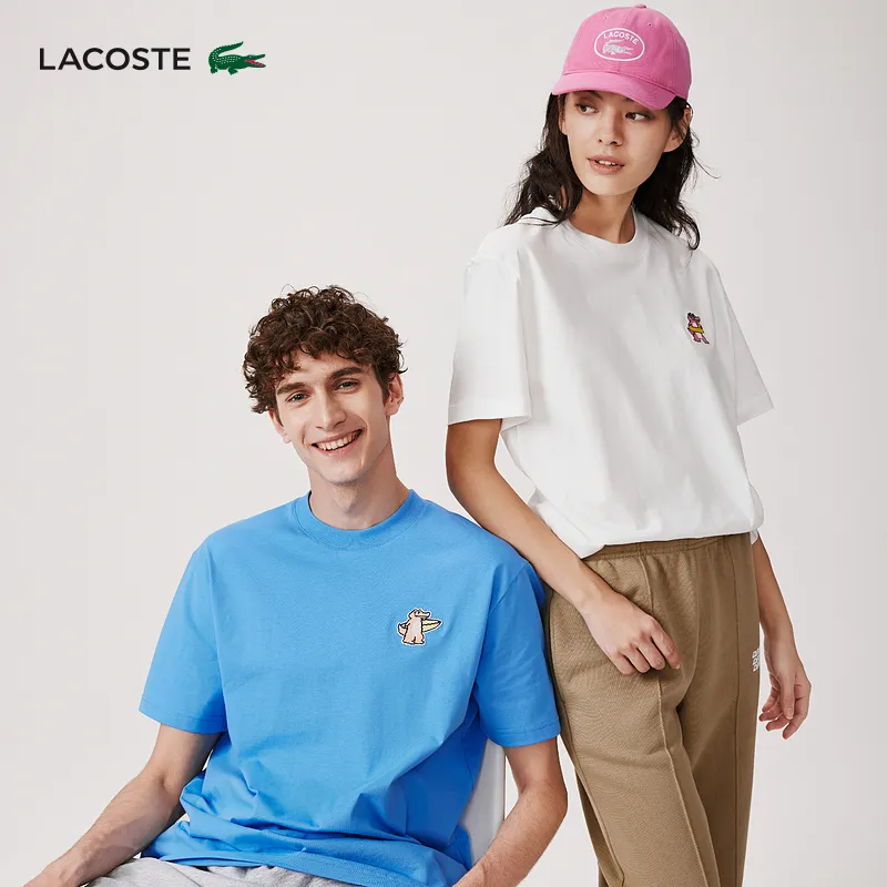 LACOSTE Short Sleeved T Shirts Unisex-3