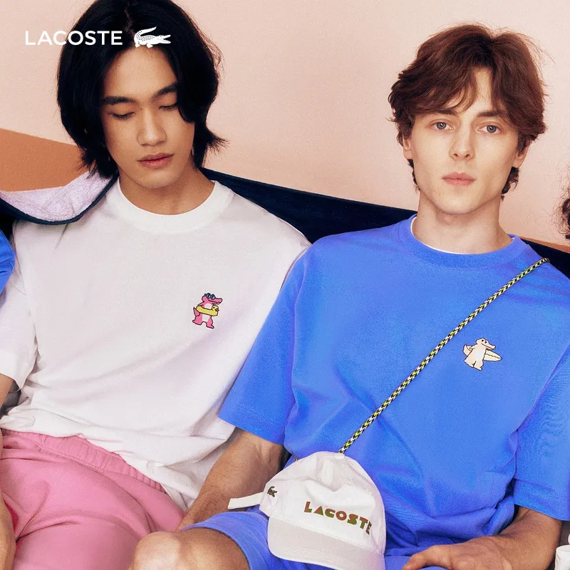 LACOSTE Short Sleeved T Shirts Unisex-4