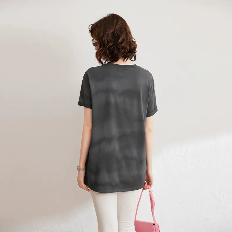 LOUISY AO T Shirt Women's Dark Gray-2