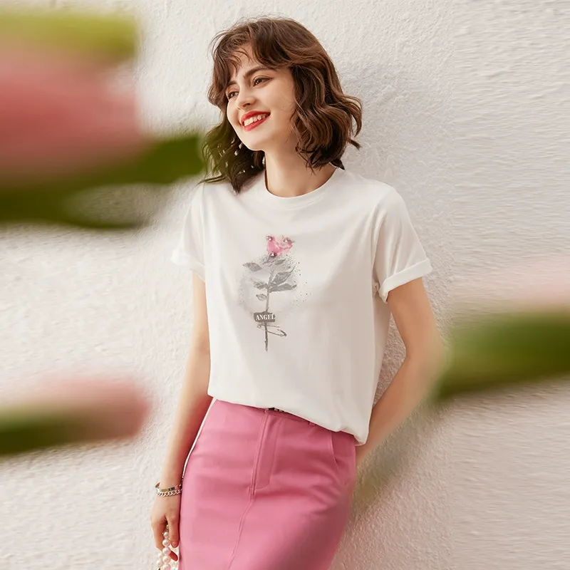 LOUISY AO T Shirt Women's White-2