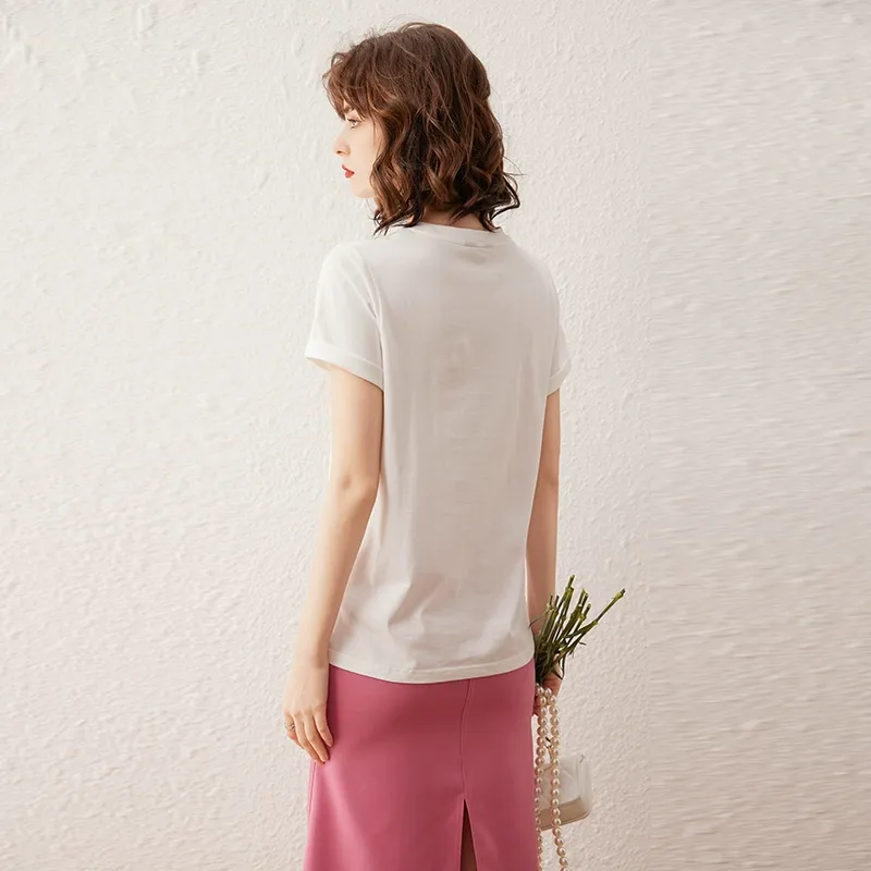 LOUISY AO T Shirt Women's White-5