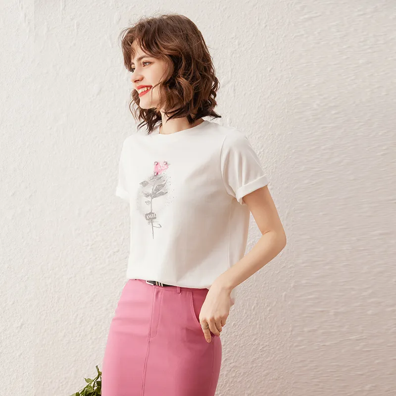 LOUISY AO T Shirt Women's White-4