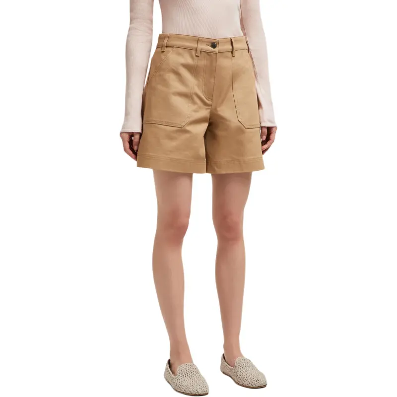 Moncler Logo Patch Pocket Shorts-2