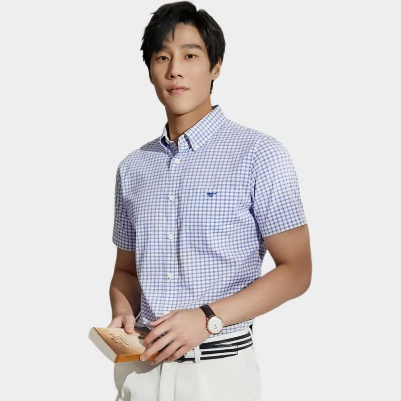 SEPTWOLVES Shirt Men's Gray Blue-3