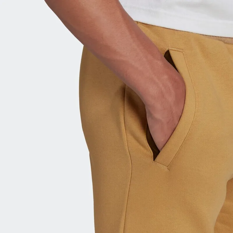 Adidas Knitted Sports Pants Men's Khaki-4