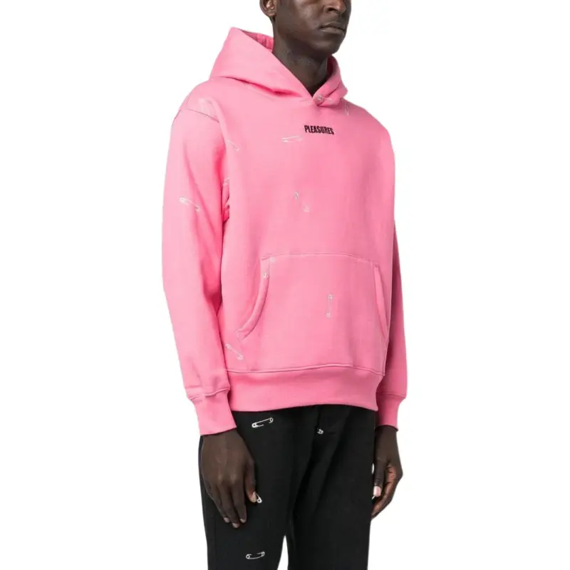PLEASURES Safety Pin Hoodie-2