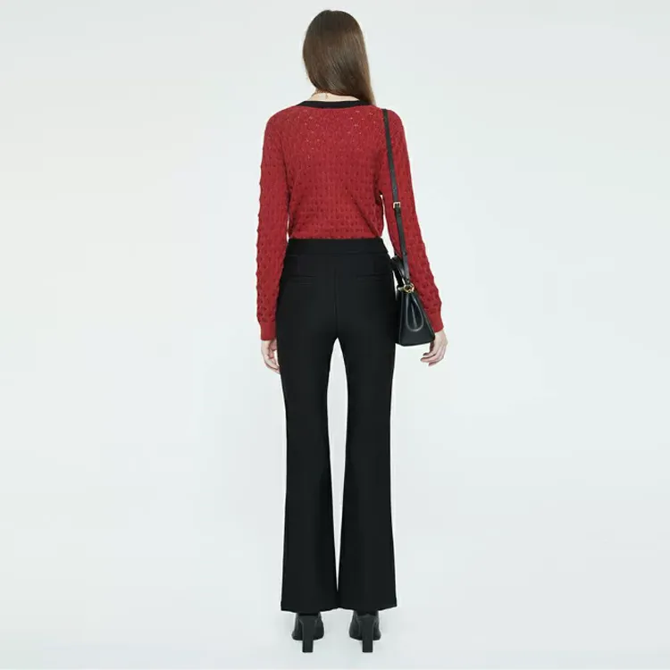 DKNY Casual Pants Unisex Black-3
