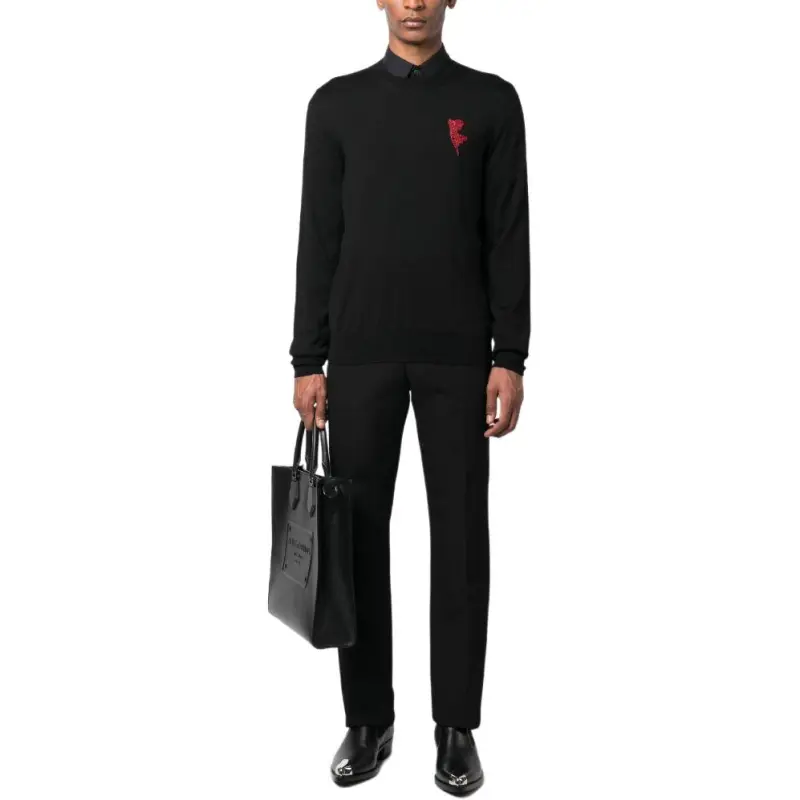 Alexander McQueen Crewneck Knitted Jumper-2