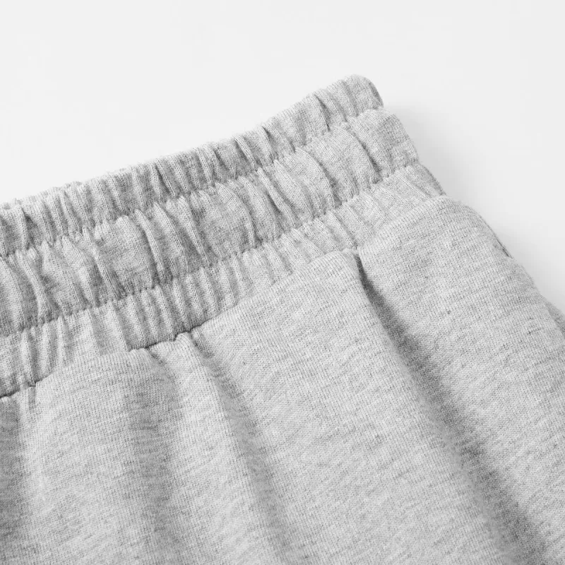 Adidas Knitted Sports Pants Women's Medium Heather Gray-5