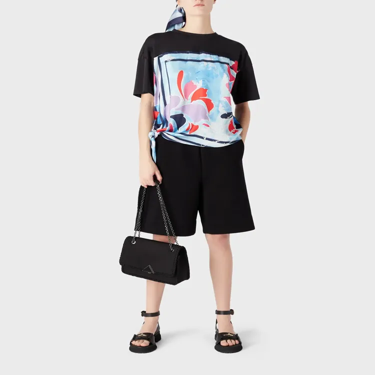 EMPORIO ARMANI T-Shirts Women's Navy-3