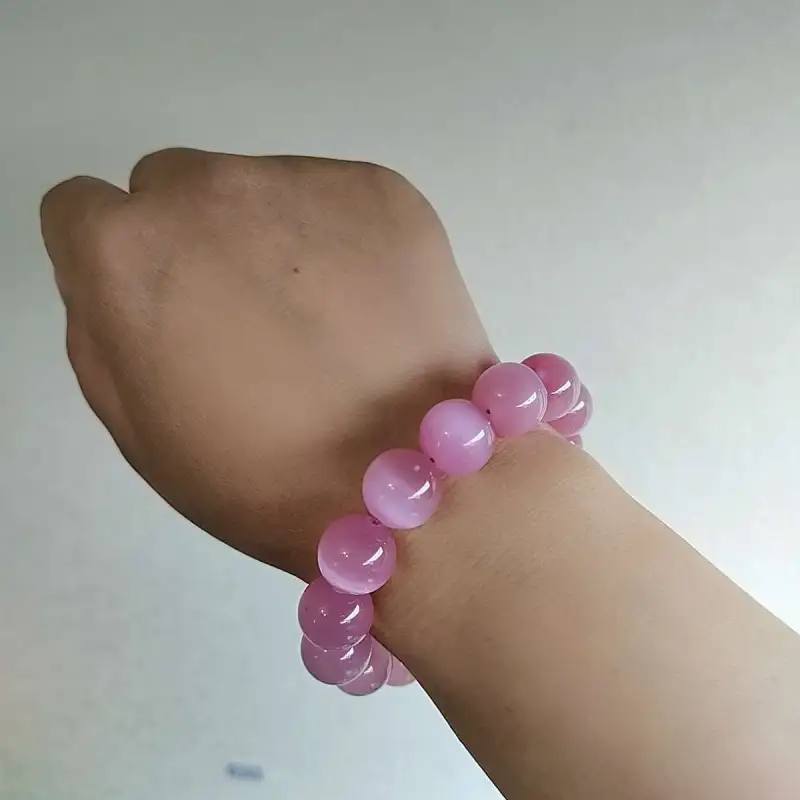 Gifts Glass Cat Eye Bracelets Unisex-9