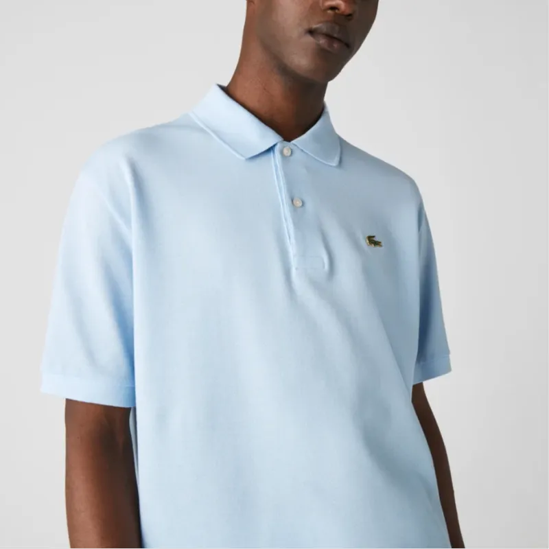 LACOSTE Polo Shirt Men's Light Blue-2