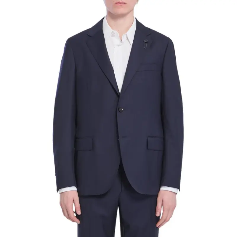 LARDINI Striped Suit-3