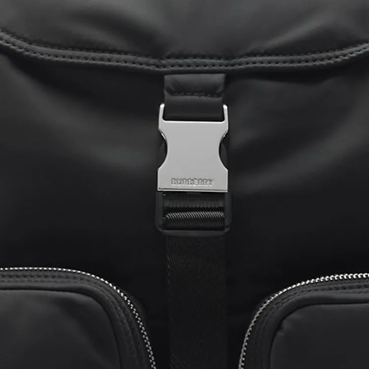 Burberry Polyamide Backpack Small Size Unisex Black-2