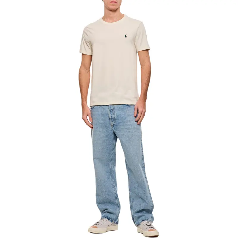 Polo Ralph Lauren Logo Embroidered Crewneck T Shirt-4