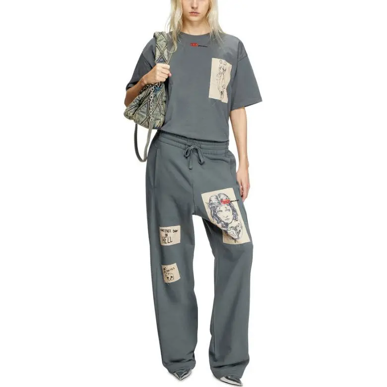 DIESEL X Damiano David P Martyans Sweatpants-4